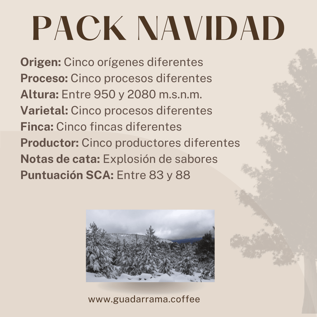Pack Navidad - Guadarrama Coffee Roasters