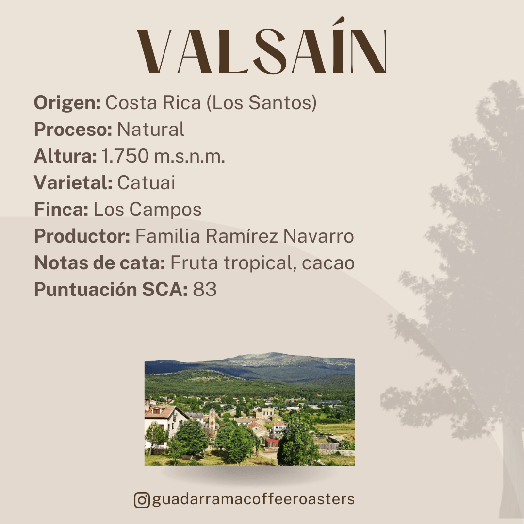 Valsain - Guadarrama Coffee Roasters