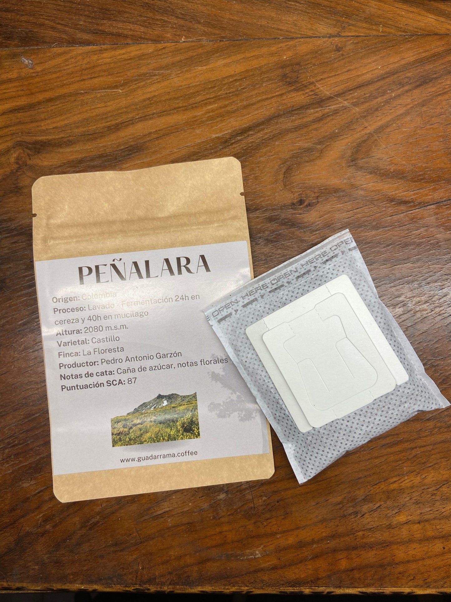 Drip Coffee Bags - Guadarrama Coffee Roasters