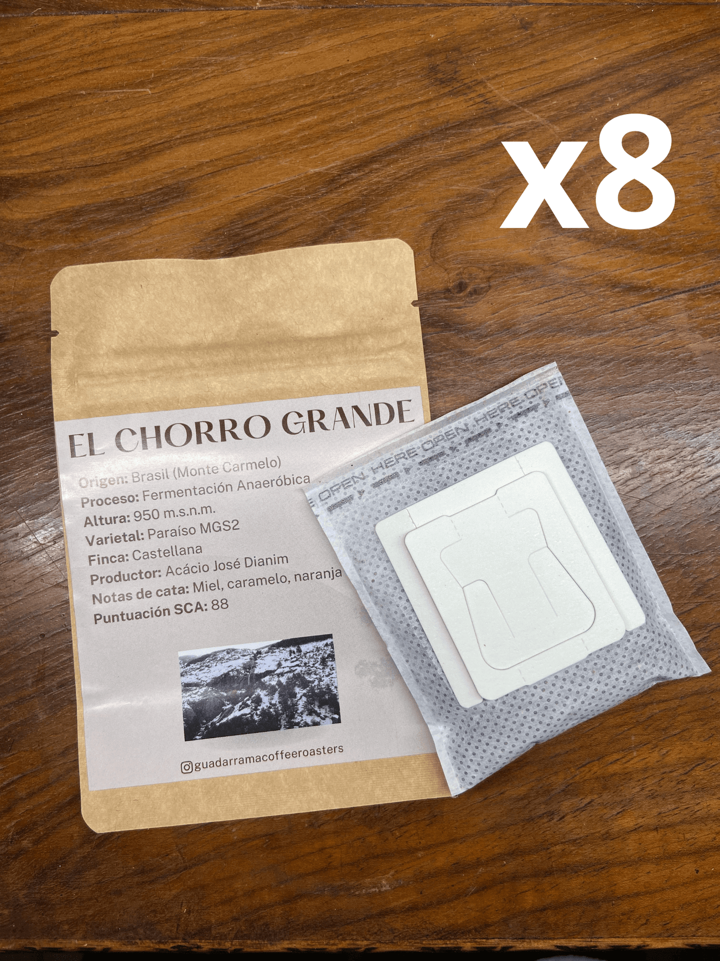 Drip Coffee Bags - Guadarrama Coffee Roasters