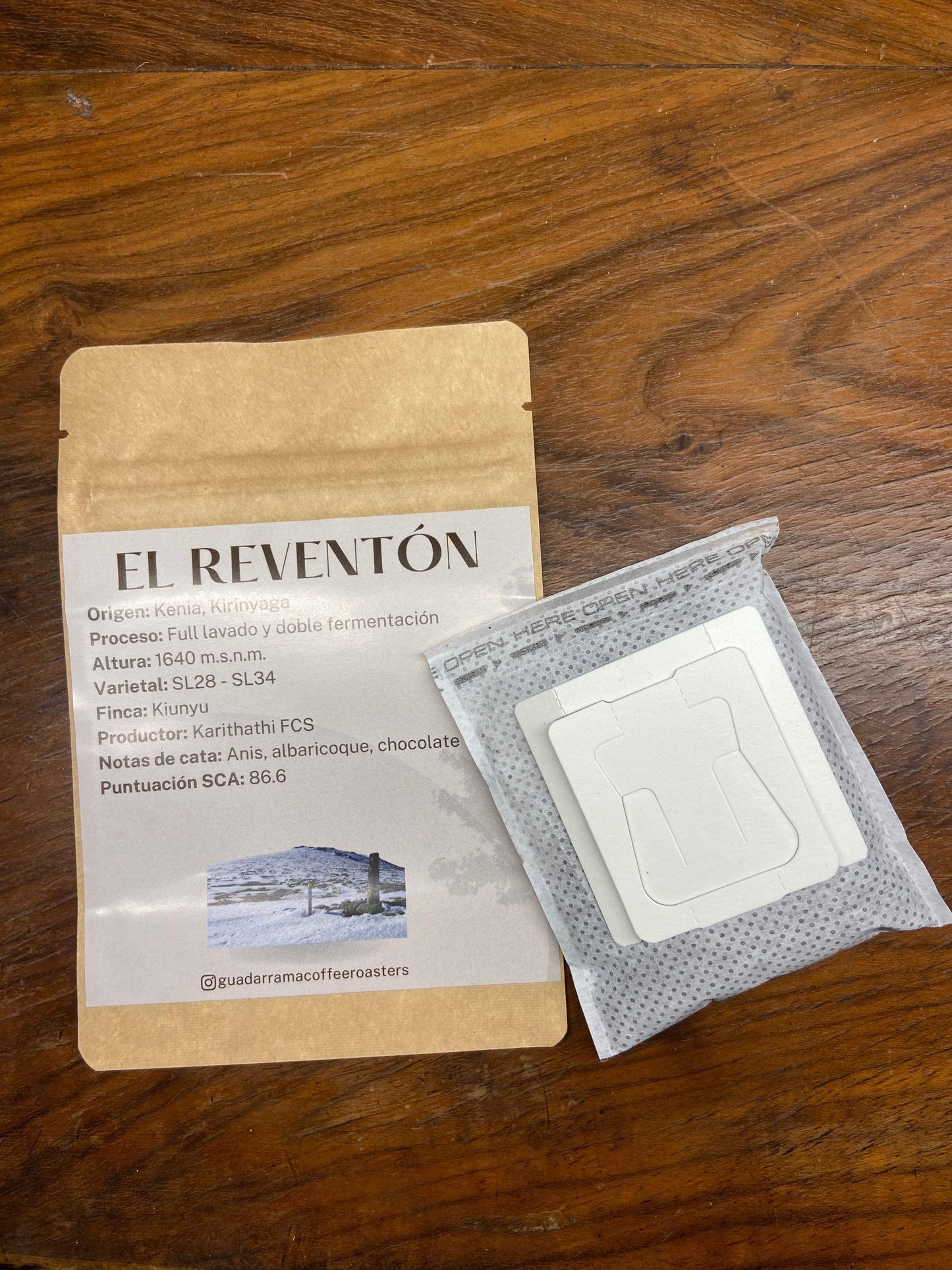 Drip Coffee Bag - El Reventon