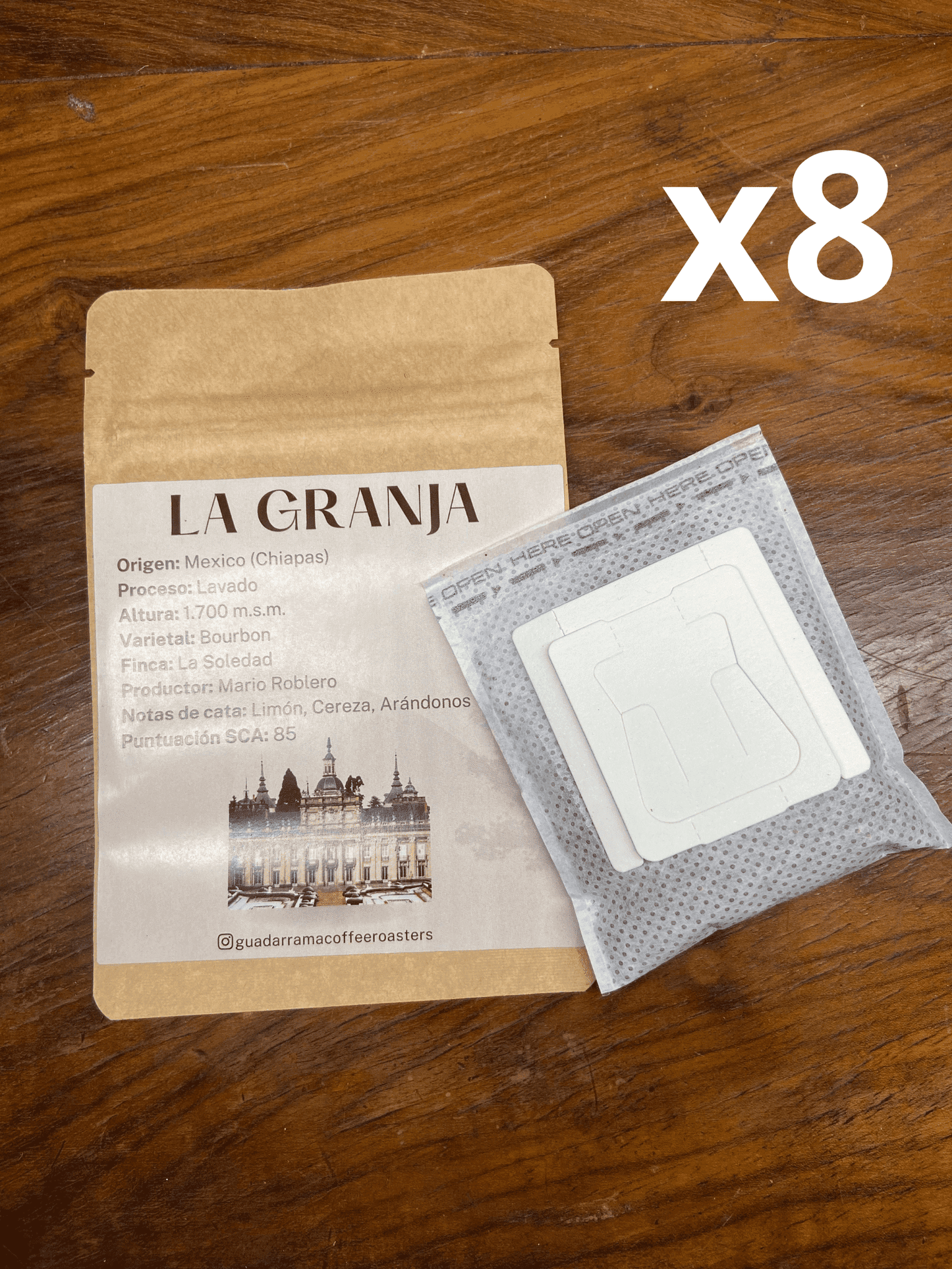 Drip Coffee Bag - La Granja x8